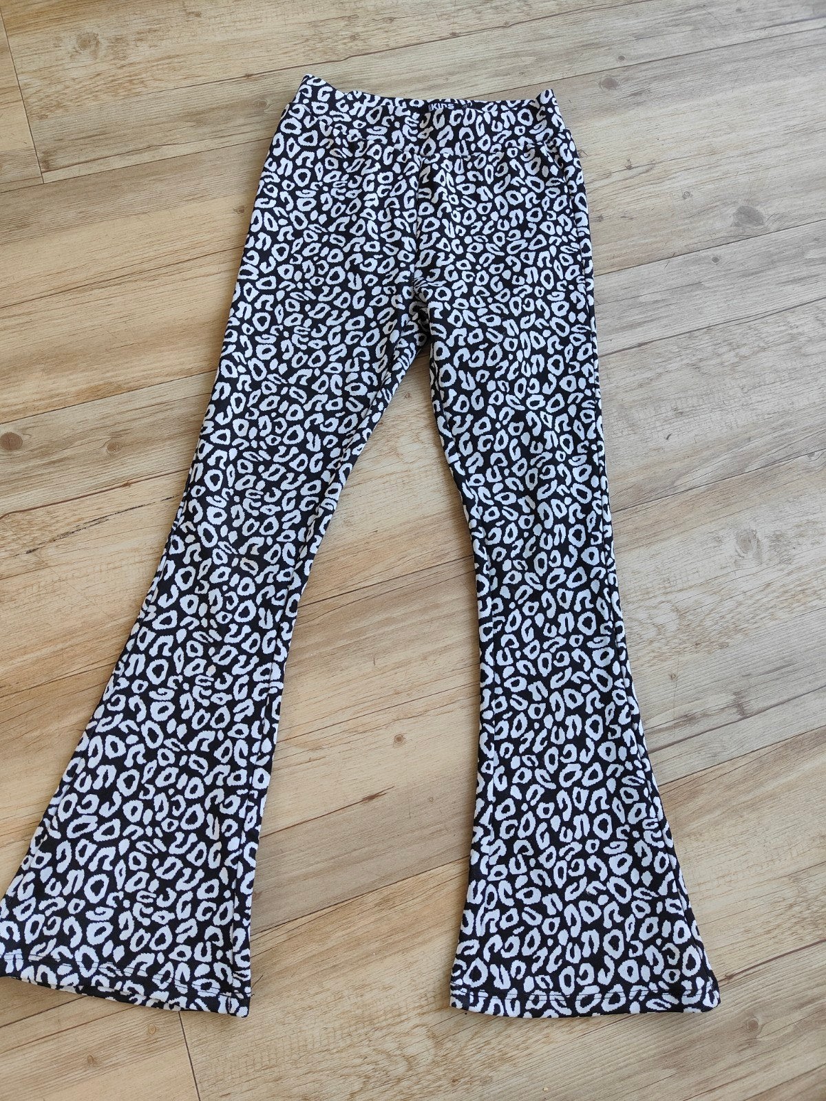 Flared Leg Broek Maat 134 Europa Kids Panterprint zomerbroek, Broek, Gebruikt, Meisje, Europa Kids