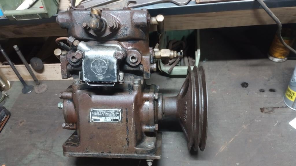 Westinghouse  compressor WW2, Ophalen