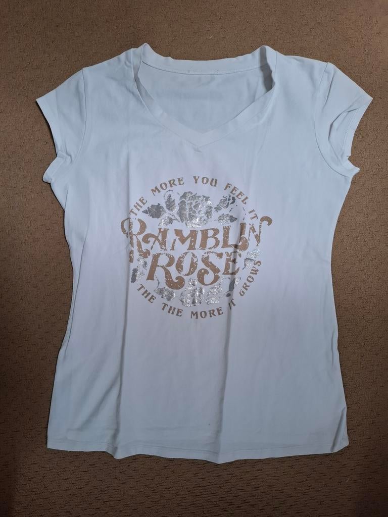 Gemma Ricceri shirt L/XL, Wit, Maat 46/48 (XL) of groter, Ophalen of Verzenden, Zo goed als nieuw