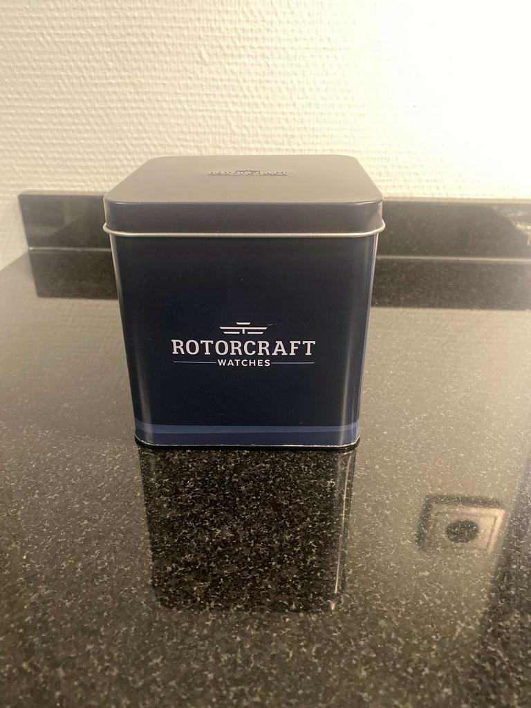 Rotorcraft Horloge - Gloednieuw in doos, Sieraden, Tassen en Uiterlijk, Horloges | Heren, Staal, Polshorloge, Nieuw, Goud