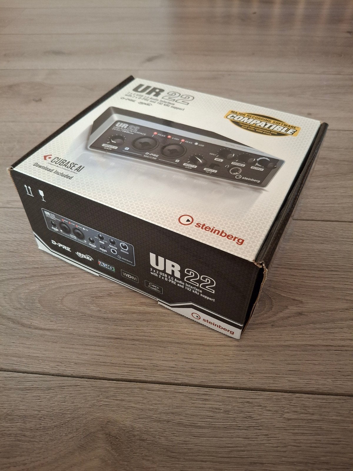 Steinberg UR22 USB Audio Interface, Muziek en Instrumenten, Mengpanelen, Ophalen, Zo goed als nieuw, Minder dan 5 kanalen, Microfooningang