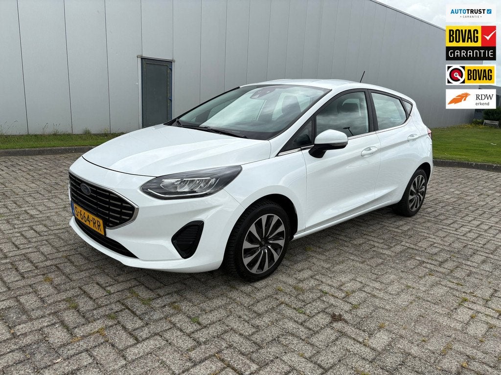 Ford Fiesta 1.0 EcoBoost Hybrid Titanium, Climate Control, Auto's, Ford, Bedrijf, Te koop, Fiësta, ABS, Airbags, Airconditioning