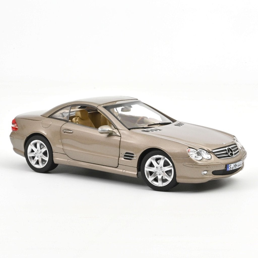 Mercedes Benz SL 500 2003  Beige schaal 1/18  NOREV 183843