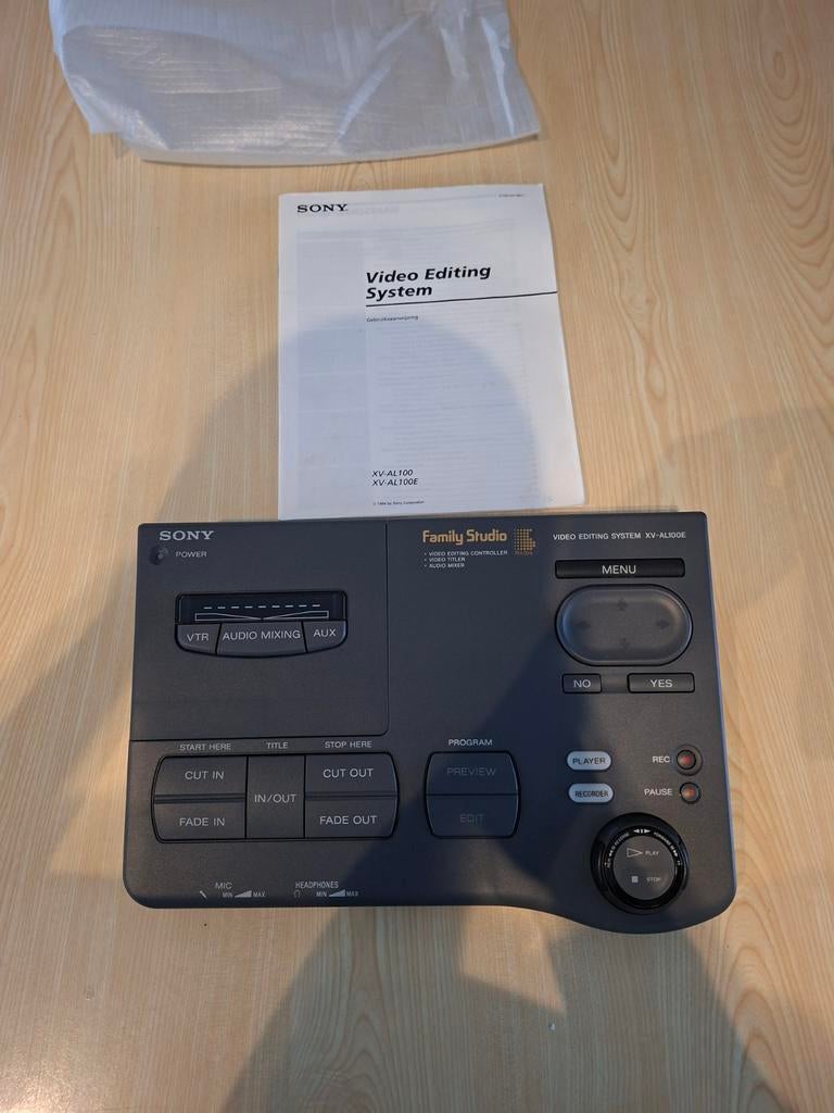 Sony Video Editing System XV-AL100E Family Studio, Ophalen of Verzenden, Zo goed als nieuw, Overige typen