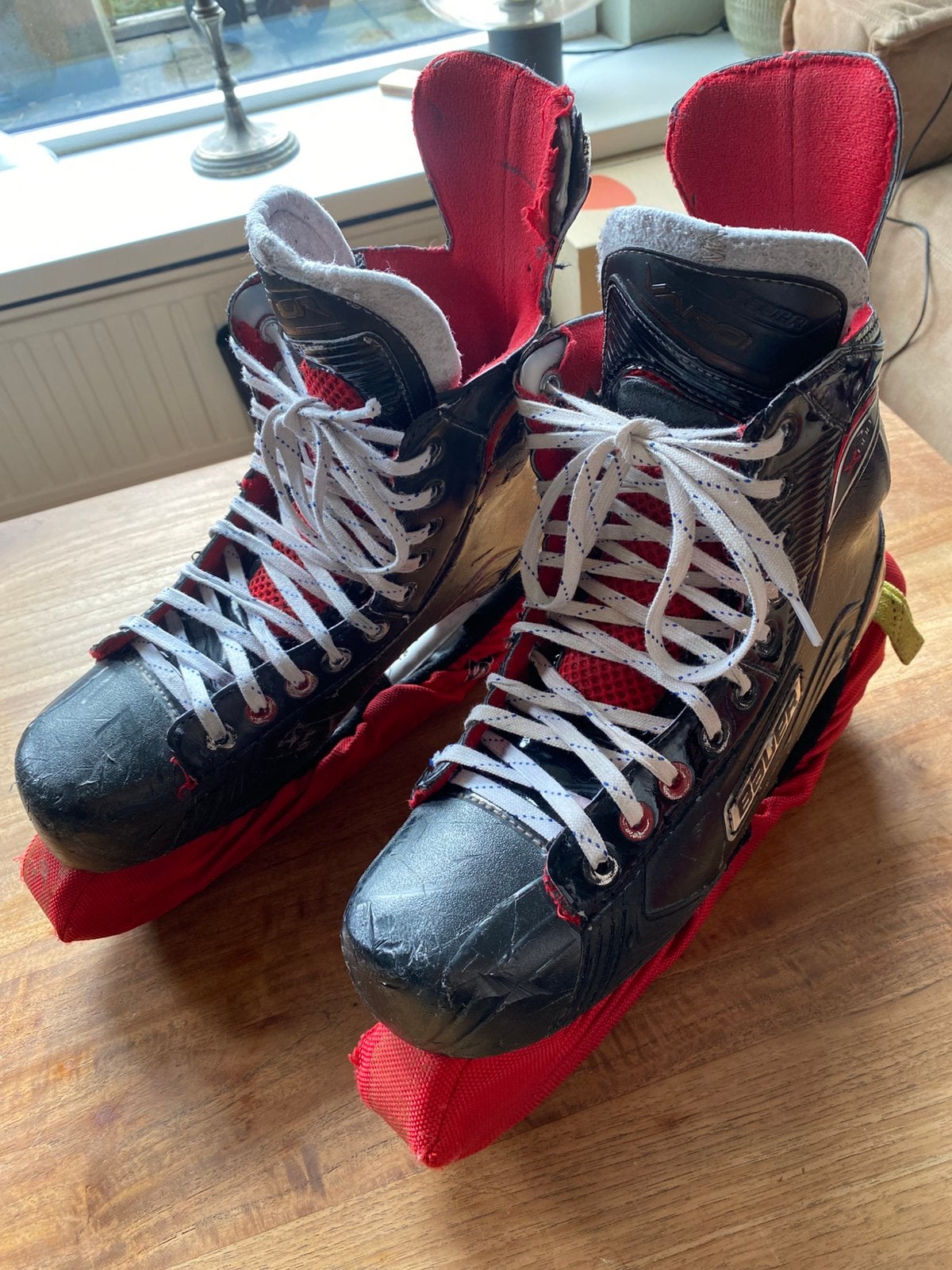 Bauer Vapor X600 ijshockeyschaatsen maat 44,5, Gebruikt, Bauer, Ophalen of Verzenden, IJshockeyschaatsen