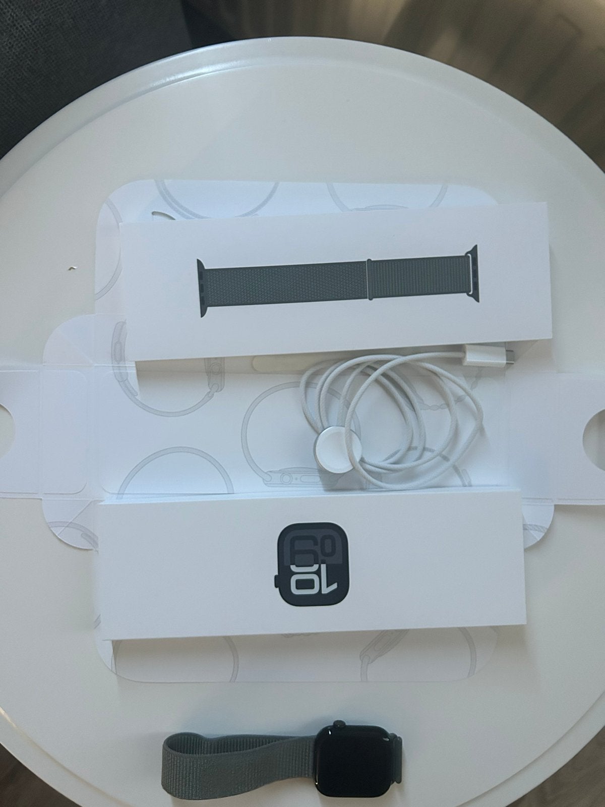 Apple Watch Series 10 Cellular (Zwart), Sieraden, Tassen en Uiterlijk, Smartwatches, Zwart, IOS, Ophalen of Verzenden, Zo goed als nieuw