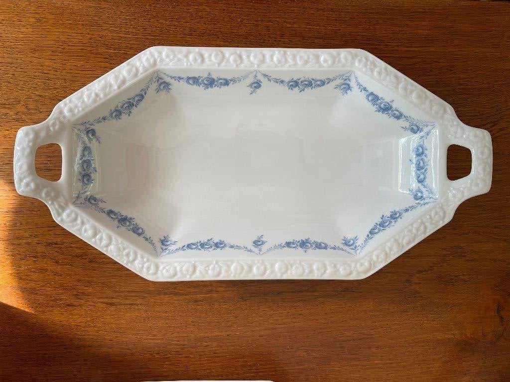 "Rosenthal Rosenkante Blau" Broodschuit Nieuw, Ophalen of Verzenden, Nieuw, Glas, Overige stijlen