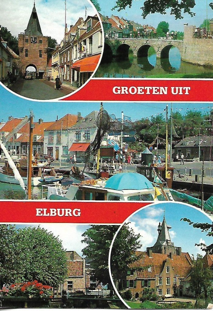 Elburg- -5-luik., Verzenden, 1980 tot heden, Gelopen, Gelderland