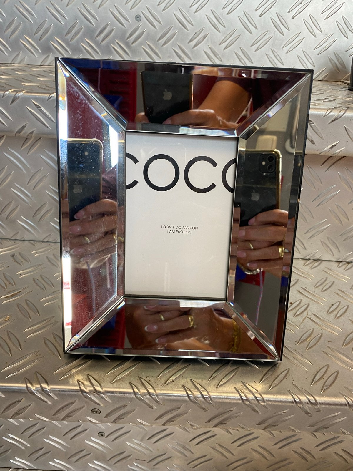 Luxe Fotolijst Spiegelglas - Modern Design, Ophalen, Nieuw, Glas, Fotolijst