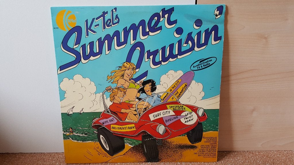 SUMMER CRUISIN' - VERZAMEL LP K-TEL (1976) (LP), LP, Pop, Ophalen of Verzenden, Zo goed als nieuw