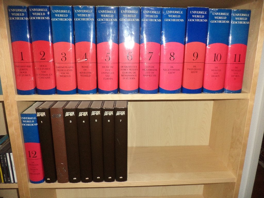 19 boeken wereldgeschiedenis, Ophalen, Gelezen, Europa