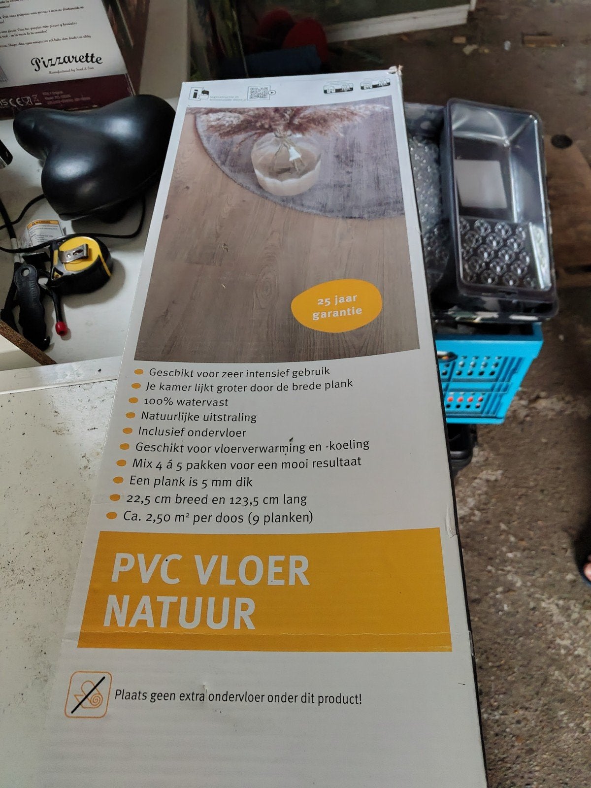 Restant PVC Vloer Natuur (Karwei), Ophalen, Kunststof, 50 tot 150 cm, Overige typen