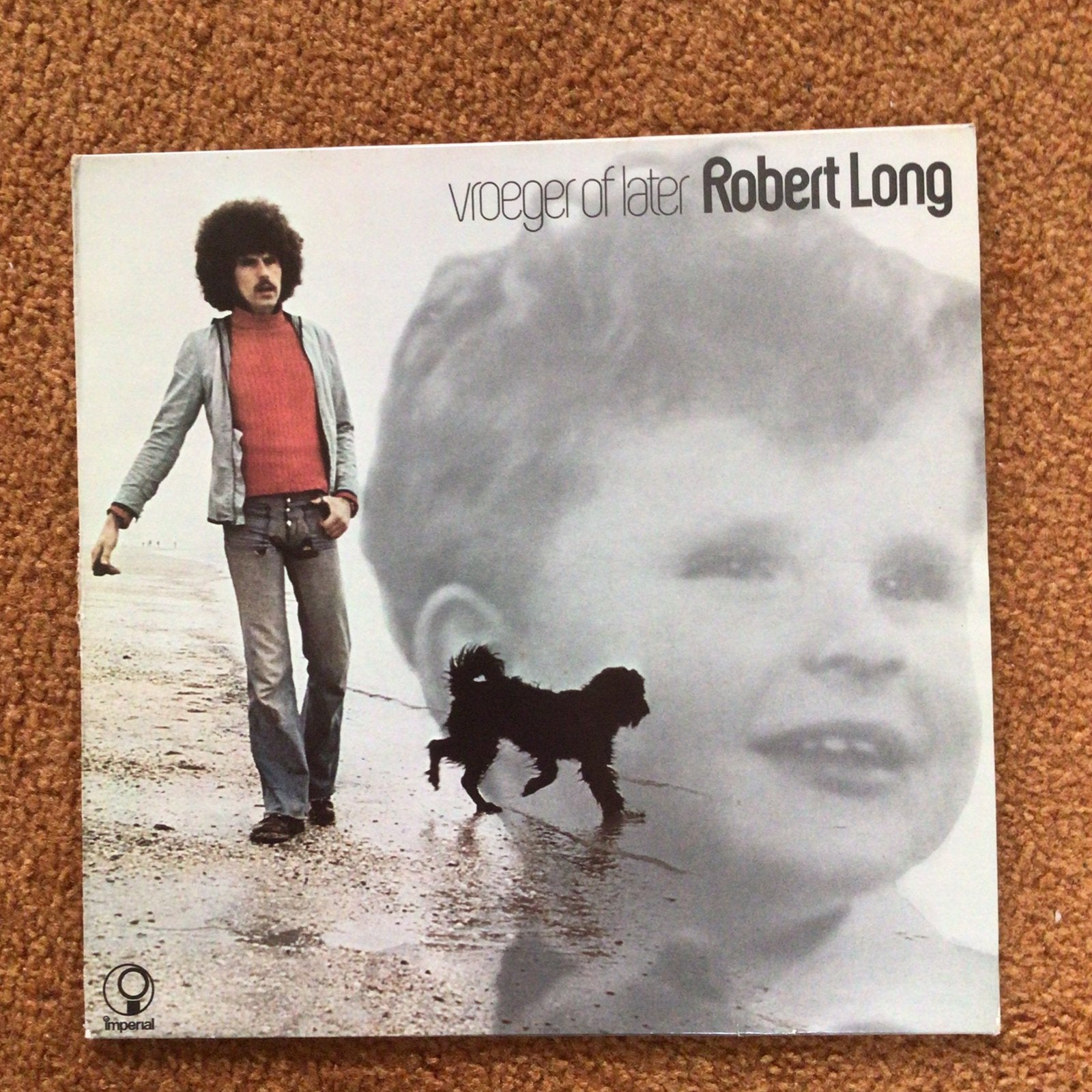 Lp - Robert Long - vroeger of later, Ophalen of Verzenden, Zo goed als nieuw, 12 inch, Levenslied of Smartlap