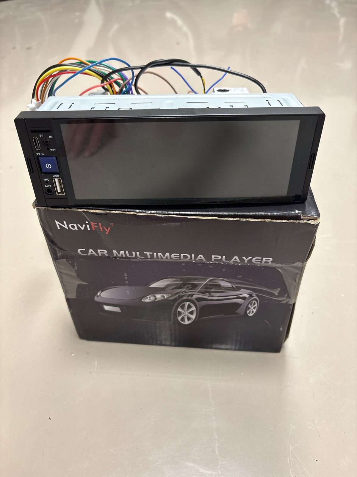1DIN NaviFly Car Multimedia Player - zo goed als nieuw, Ophalen of Verzenden, Zo goed als nieuw