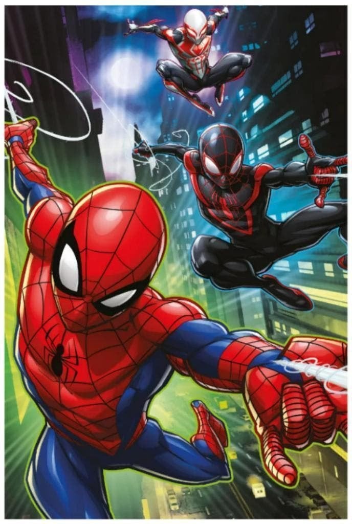 Spiderman Fleece Deken - Guardians - Marvel Fleecedeken, Blauw, Nieuw, Ophalen of Verzenden, Deken of Dekbed
