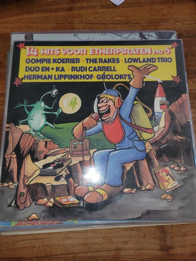 14 hits voor etherpiraten no5, Overige formaten, Overige typen, Ophalen of Verzenden, Zo goed als nieuw
