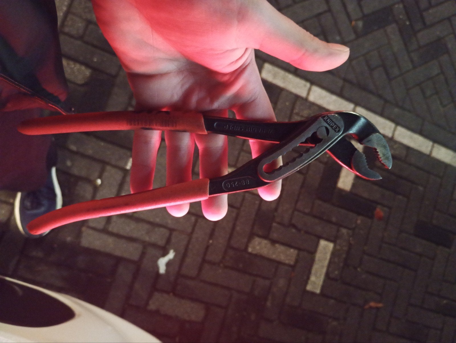 Knipex waterpomptang - Zo goed als nieuw, Ophalen, Zo goed als nieuw, Tang, Knipex