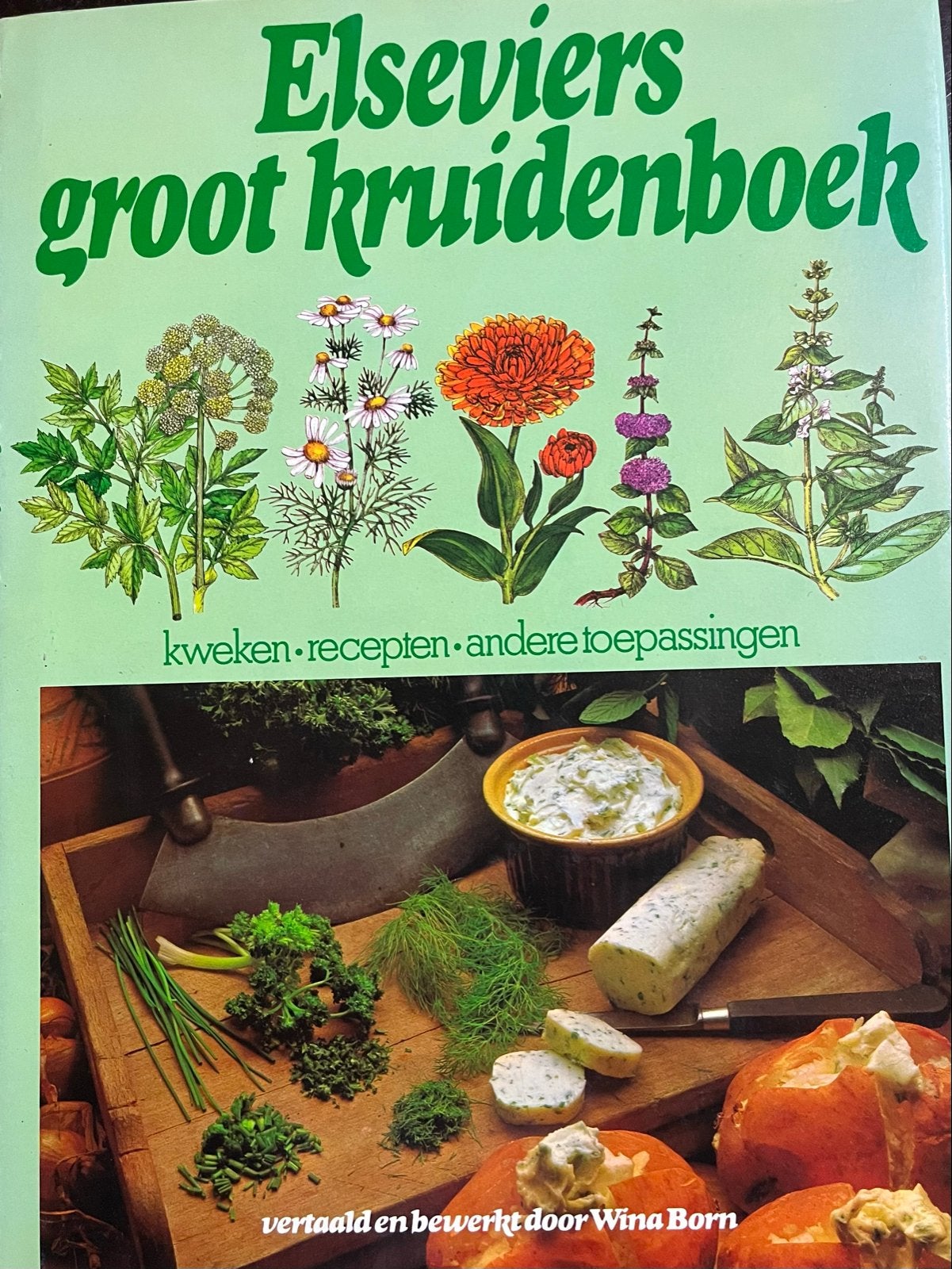 Elseviers Groot Kruidenboek - Kweken, Recepten, Toepassingen, Boeken, Ophalen, Gelezen, Hoofdgerechten, Gezond koken