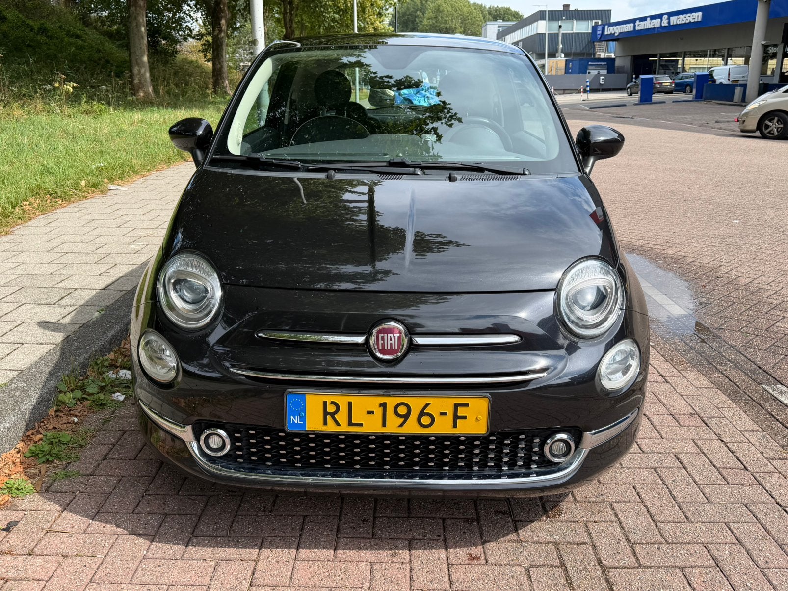 Fiat 500 1.2 Lounge prachtige staat!, Voorwielaandrijving, Stof, Multifunctioneel stuurwiel, 1242 cc