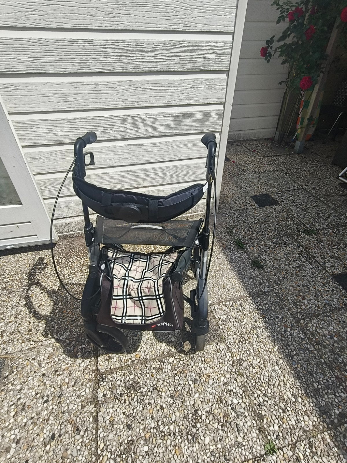Topro Troja Rollator met nieuwe rugbeugel en tas., Diversen, Ophalen, Opvouwbaar, Nieuw