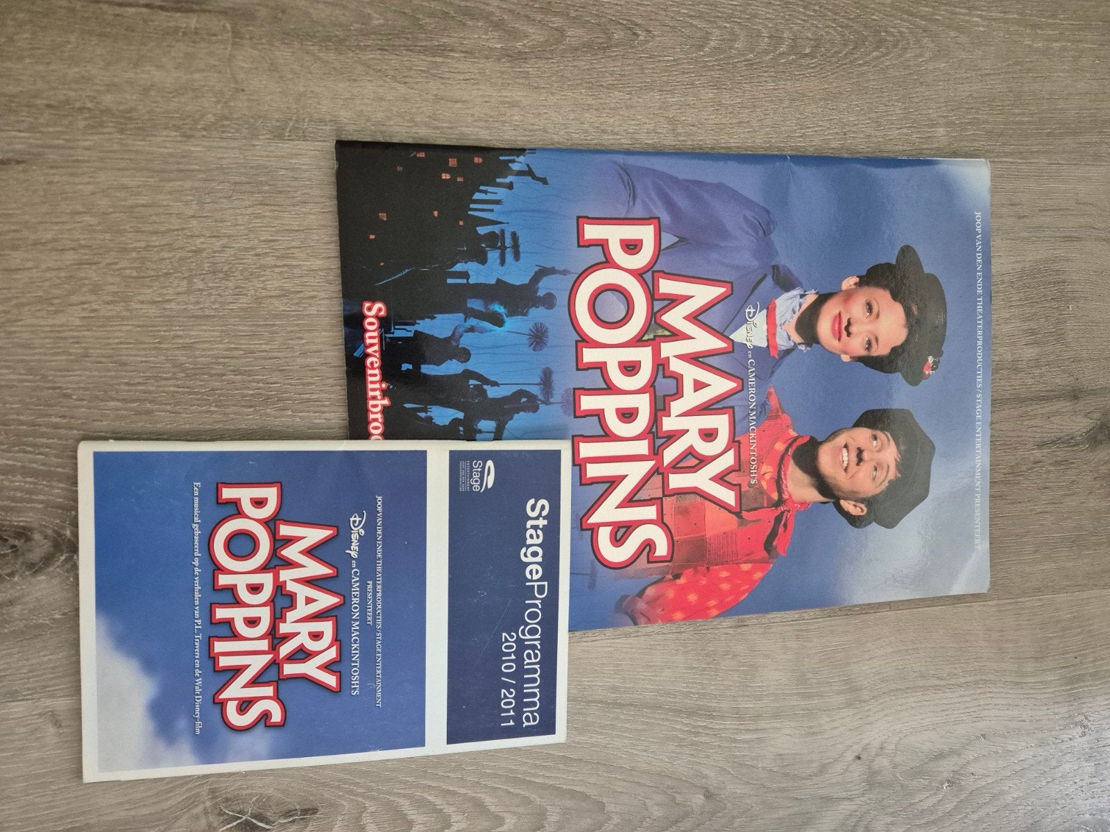 Musical - Mary Poppins foto- en programmaboekje, Ophalen of Verzenden, Zo goed als nieuw, Kunst en Cultuur