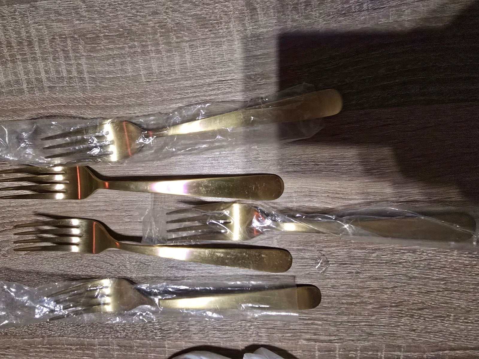 12x Vorken Royal VKB - Goudkleurig champagne Bestek, Royal Van Kempen & Begeer, Los bestek, Nieuw, Ophalen of Verzenden
