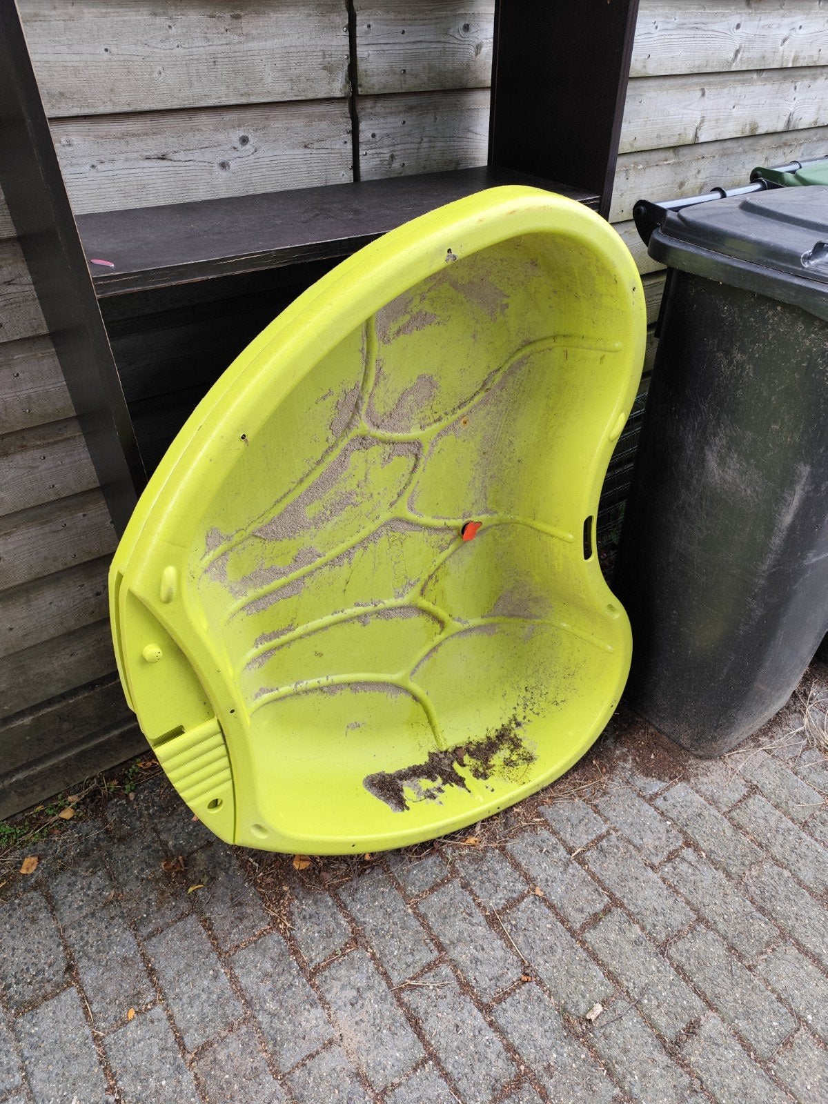 zandbak schelpen, Ophalen, Gebruikt