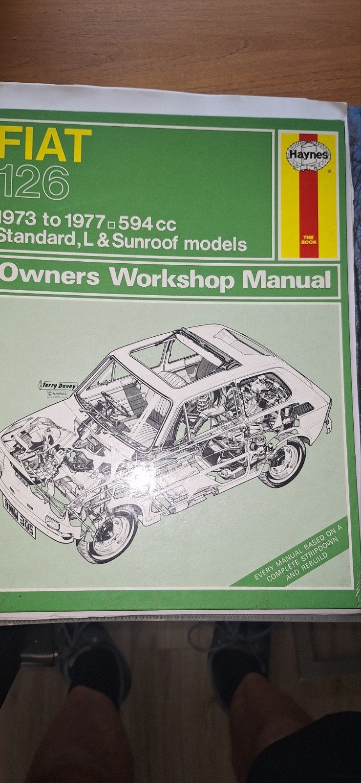 Fiat 126 Onderdelenboek & Haynes Werkplaatshandboek, Boeken, Ophalen of Verzenden, Gelezen, Haynes