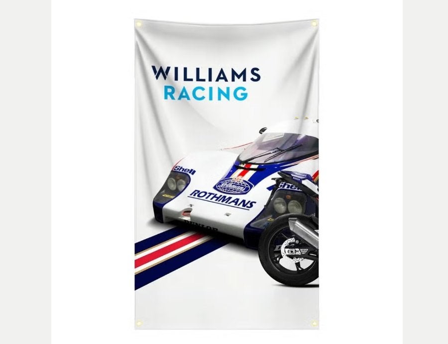 Grote vlaggen Williams Renault (150x90cm), Ophalen of Verzenden, Nieuw