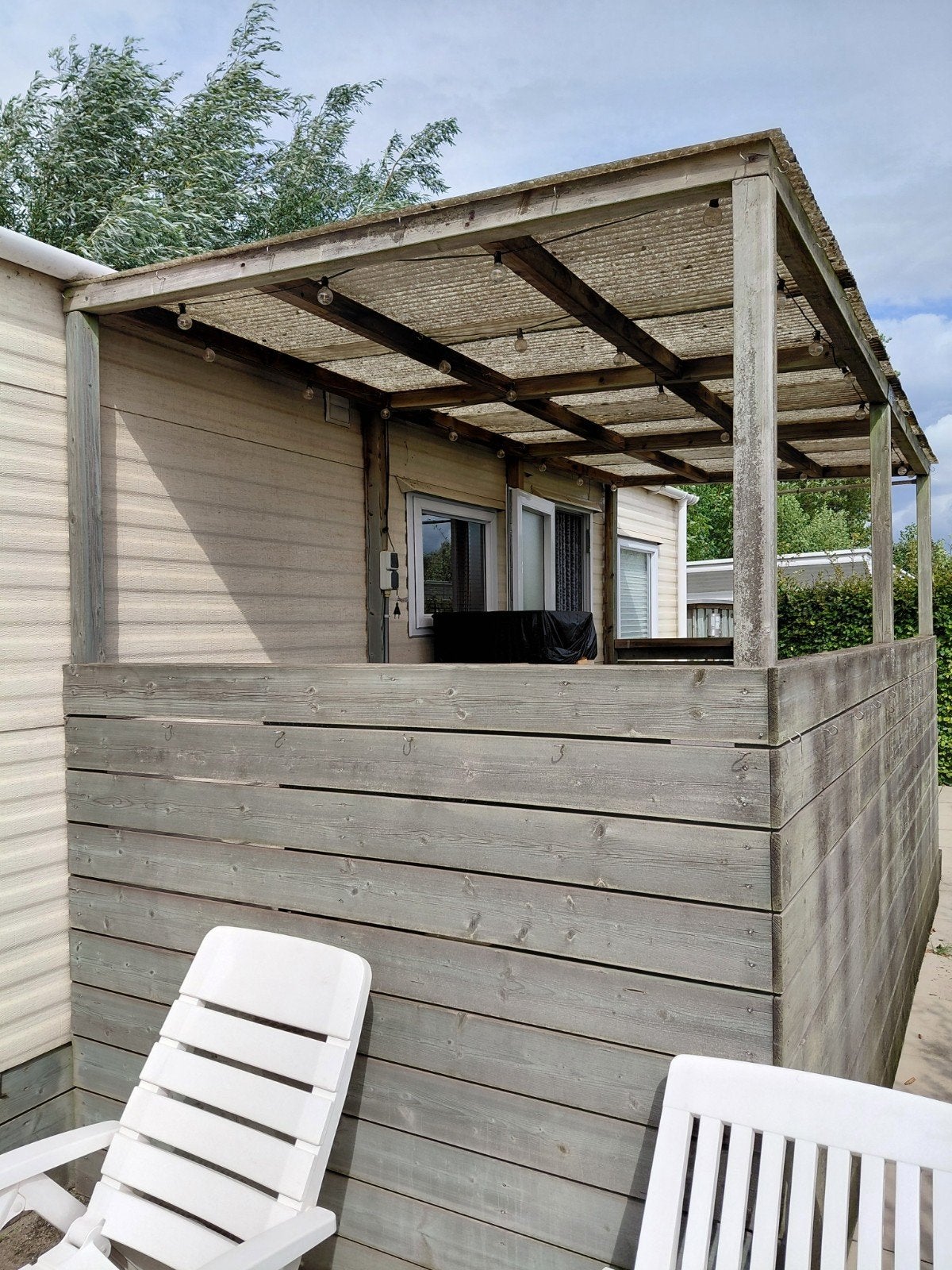 Veranda, Tuin en Terras, Tuinhuizen, Ophalen, Gebruikt, 250 tot 500 cm, Overige typen