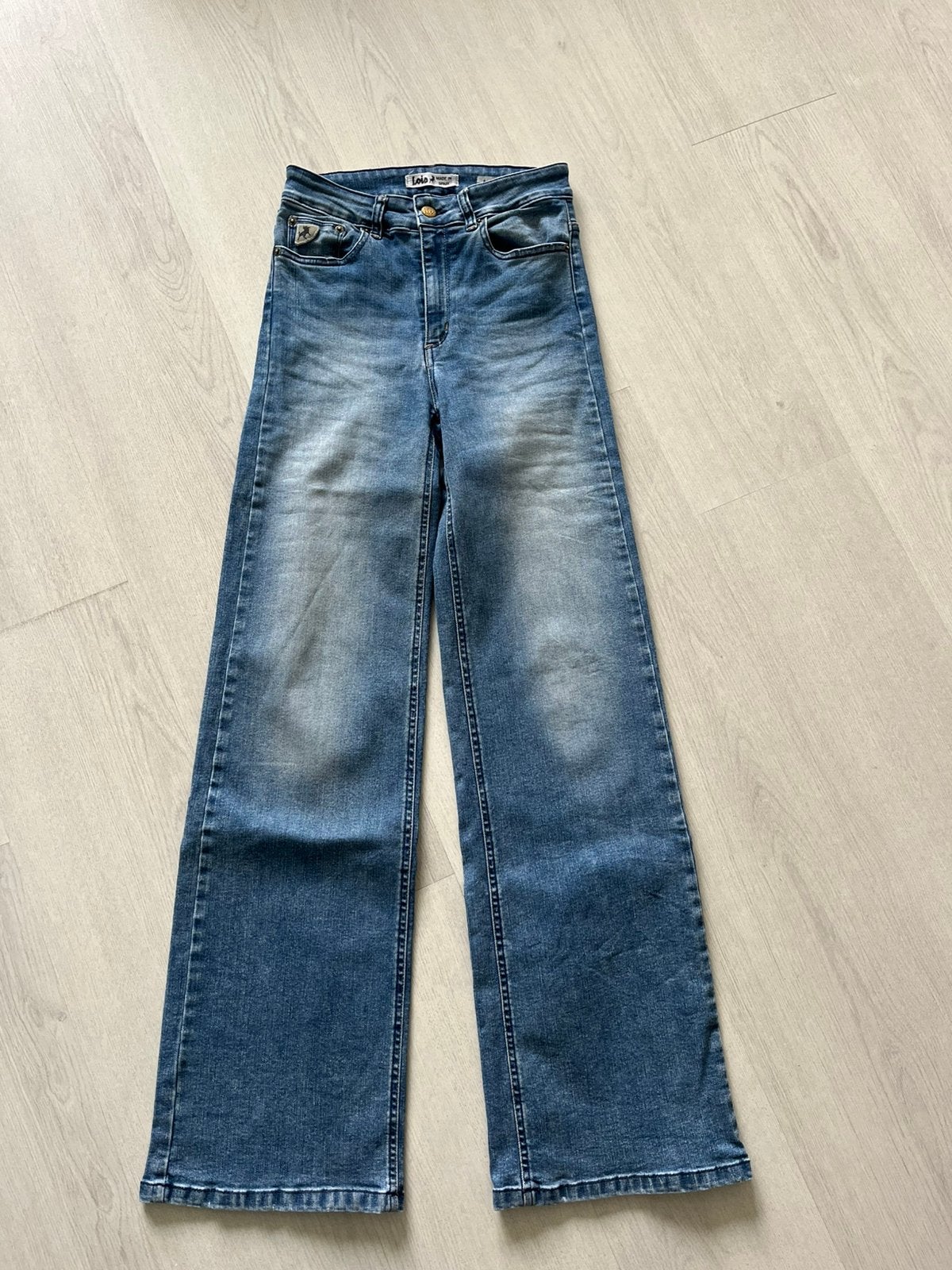 Lois palazzo jeans, Ophalen of Verzenden, Zo goed als nieuw, Blauw, W32 (confectie 46) of kleiner