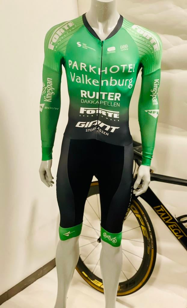 Wielrenkleding wielrenpak snelpak tijdritpak speedsuit XS, XS, Heren, Ophalen of Verzenden, Zo goed als nieuw
