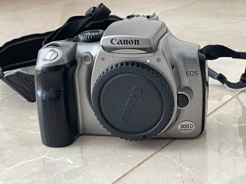 Canon EOS 300D Digitale spiegelreflex 6.3mp fotocamera BODY, Canon, Spiegelreflex, N, Canon