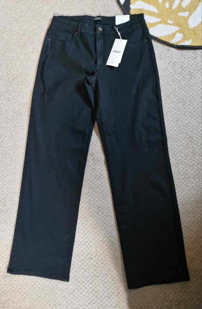 Only spijkerbroek, Only, Zwart, Maat 46/48 (XL) of groter, Nieuw