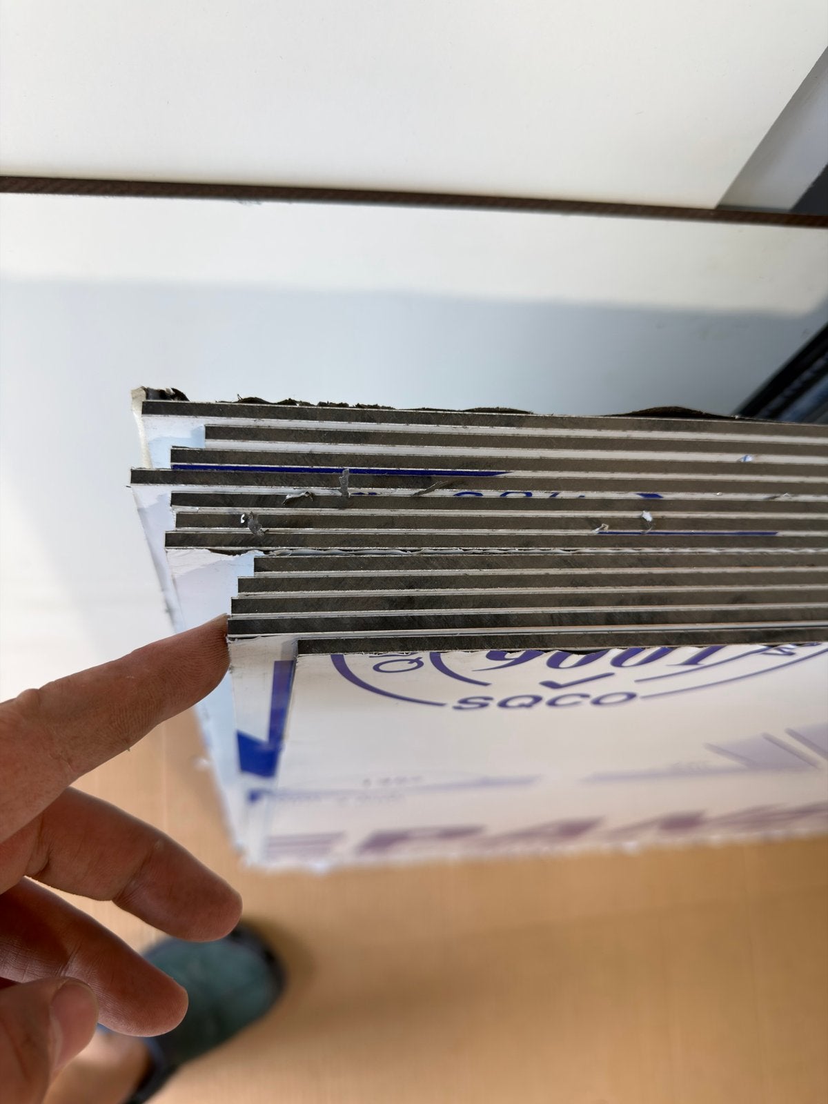 Aluminium panelen 122x125cm 3mm - 10 stuks, Ophalen, Nieuw