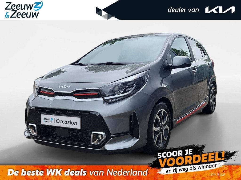 Kia Picanto 1.0 DPi GT-Line Edition | Camera | Leder | Apple, Auto's, Kia, Voorwielaandrijving, 12 maanden, Gebruikt, 4 stoelen