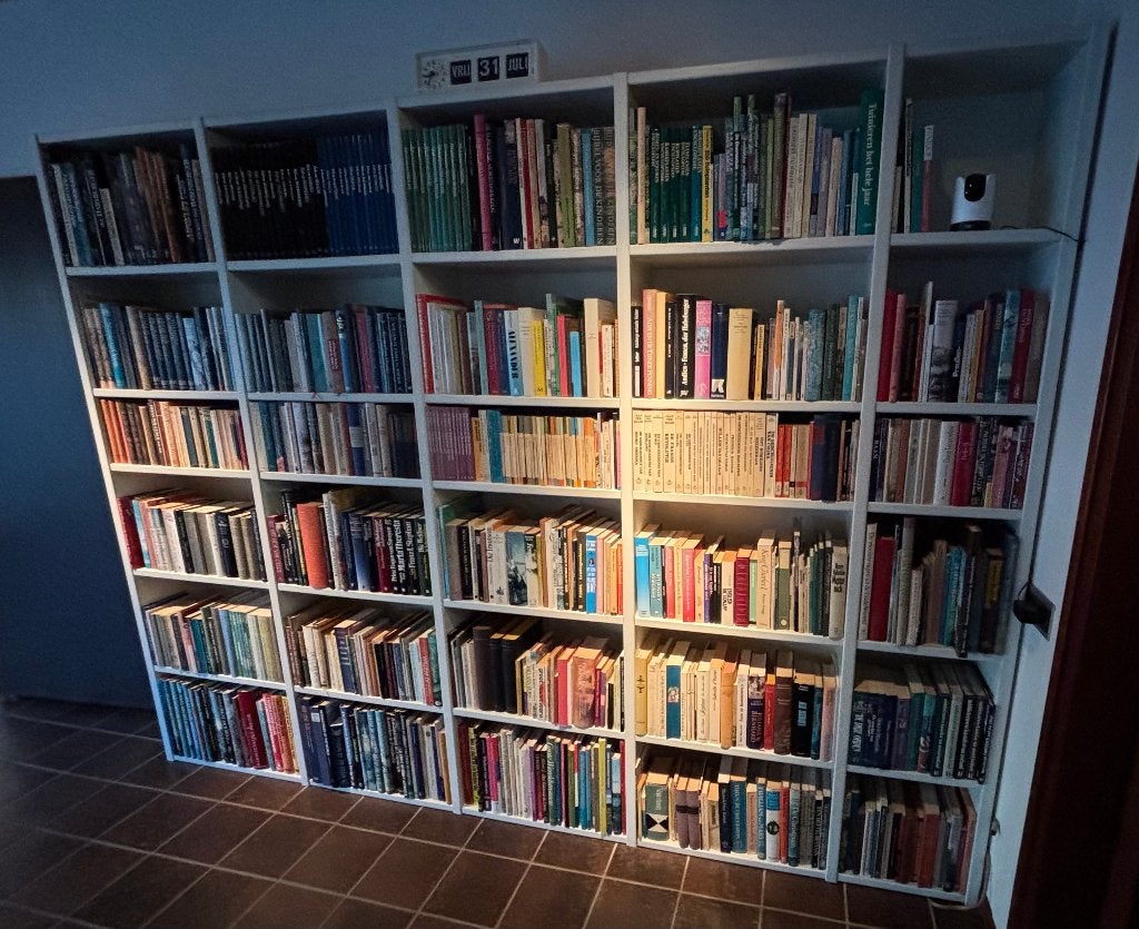 Grote boekenkast van Studimo Plus (Interlübke), Ophalen, Met plank(en), 200 cm of meer, Zo goed als nieuw