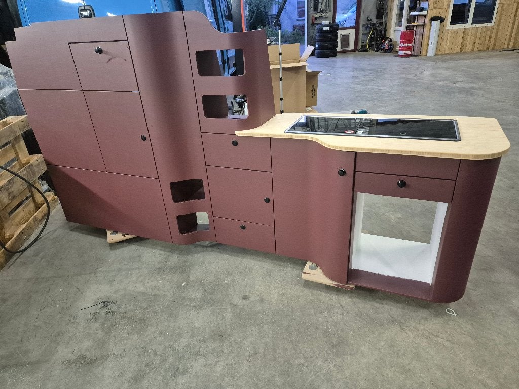 Keukeninbouw VW Transporter T5/T6/T6.1 LWB, Ophalen, 6582 BX, Viva Venture Vans, Nieuw