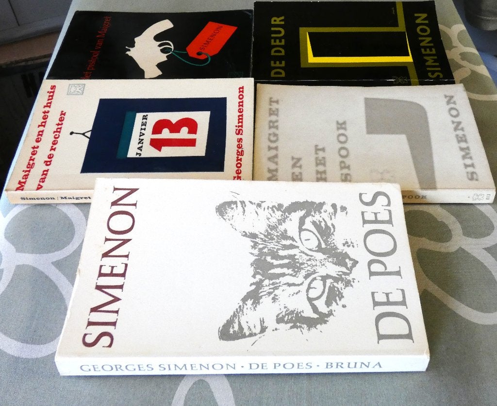 leesboeken/ commissaris Maigret pockets/ Simenon boeken, Ophalen of Verzenden, Gelezen, Georges Simenon