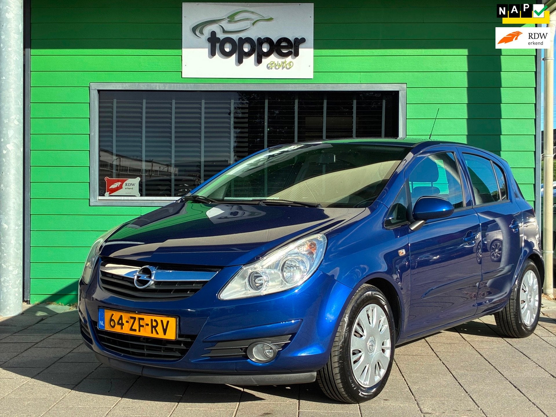 Opel Corsa 1.4-16V Enjoy|Navigatie|CarPlay|Airco|Elektr.rame, Voorwielaandrijving, 1063 kg, Gebruikt, 4 cilinders