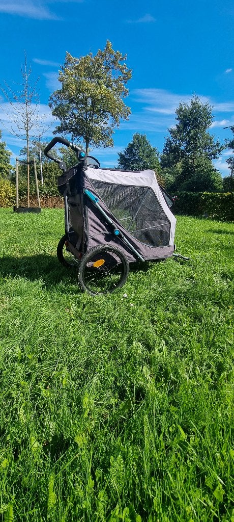 TRIXIE hondenfietskar + buggywiel – max. 30 kg, Dieren en Toebehoren, Ophalen, Gebruikt