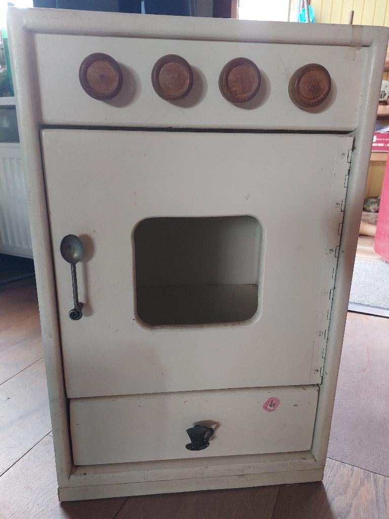 Speelgoed keukentje, vintage, Ophalen of Verzenden, Gebruikt, Hout, Speelkeuken