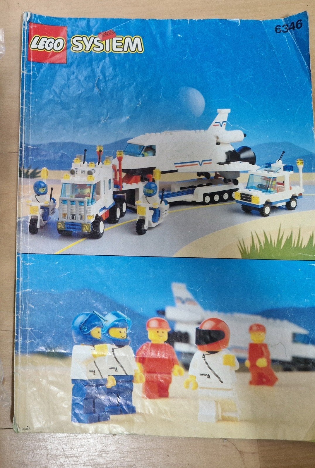 LEGO 6346 shuttle launching crew, Kinderen en Baby's, Ophalen of Verzenden, Gebruikt, Inclusief instructies, Lego