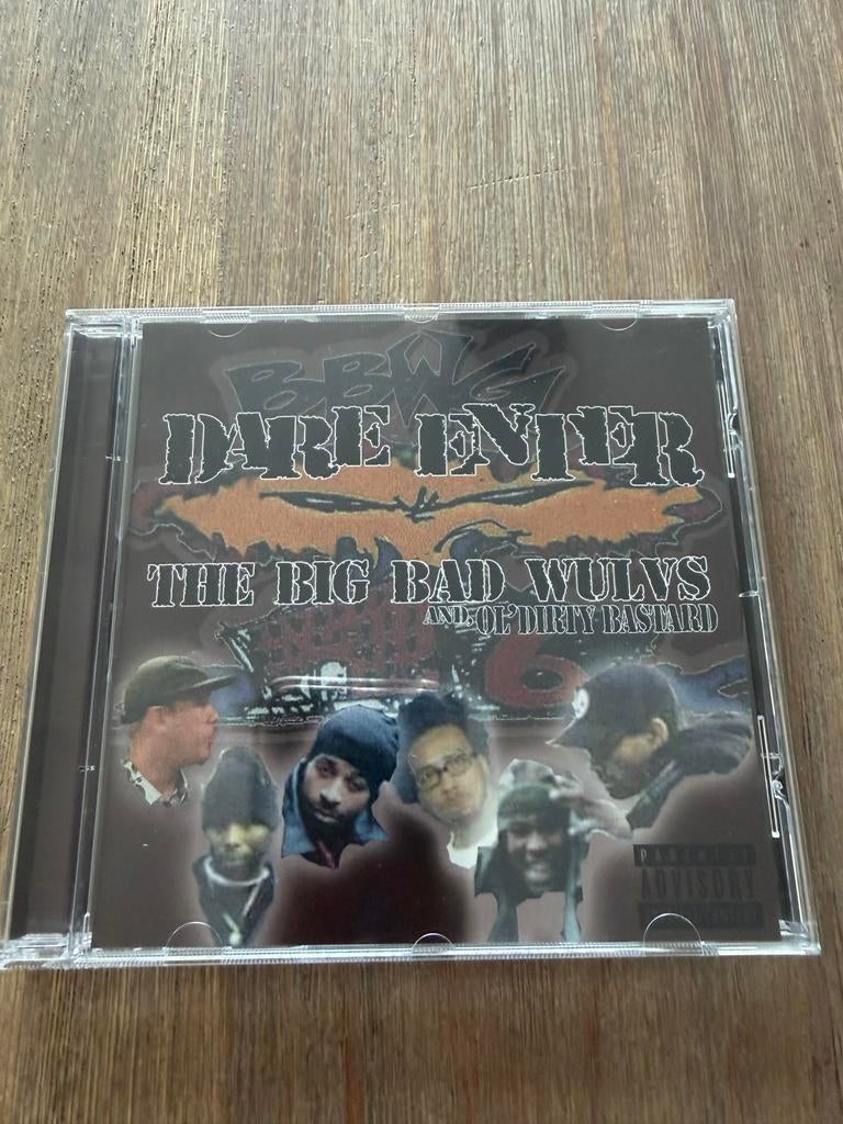 Dare Enter - The Big Bad Wulvs and Ol Dirty Bastard CD, Ophalen of Verzenden, Zo goed als nieuw