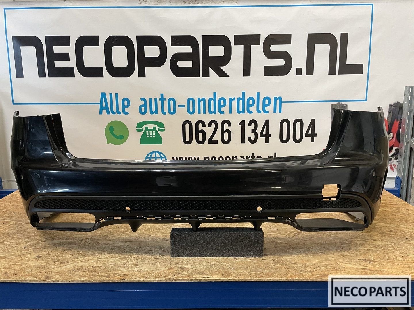 BUMPER C KLASSE W205 C63 AMG ACHTERBUMPER ESTATE, Gebruikt, -, Ophalen of Verzenden, Achter