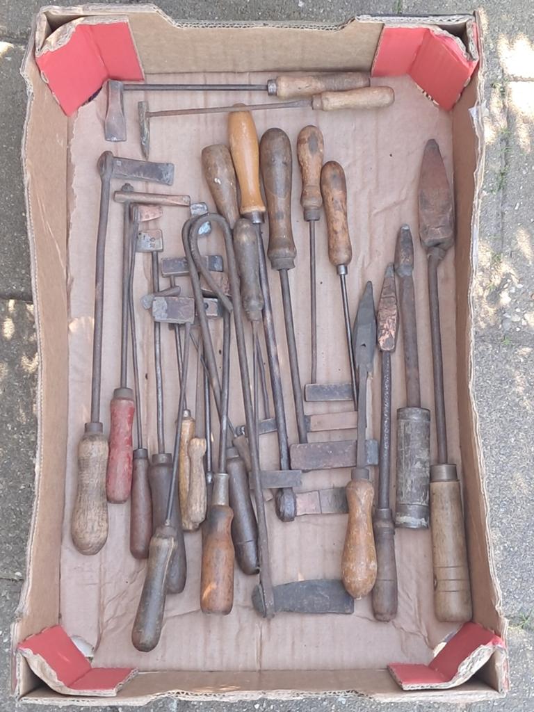 Leuk uit verzameling diversen oud soldeergereedschap., Antiek en Kunst, Ophalen of Verzenden