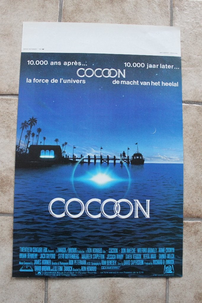 filmaffiche Cocoon 1985 filmposter, Verzamelen, Posters, Rechthoekig Staand, Ophalen of Verzenden, Zo goed als nieuw, A1 t/m A3