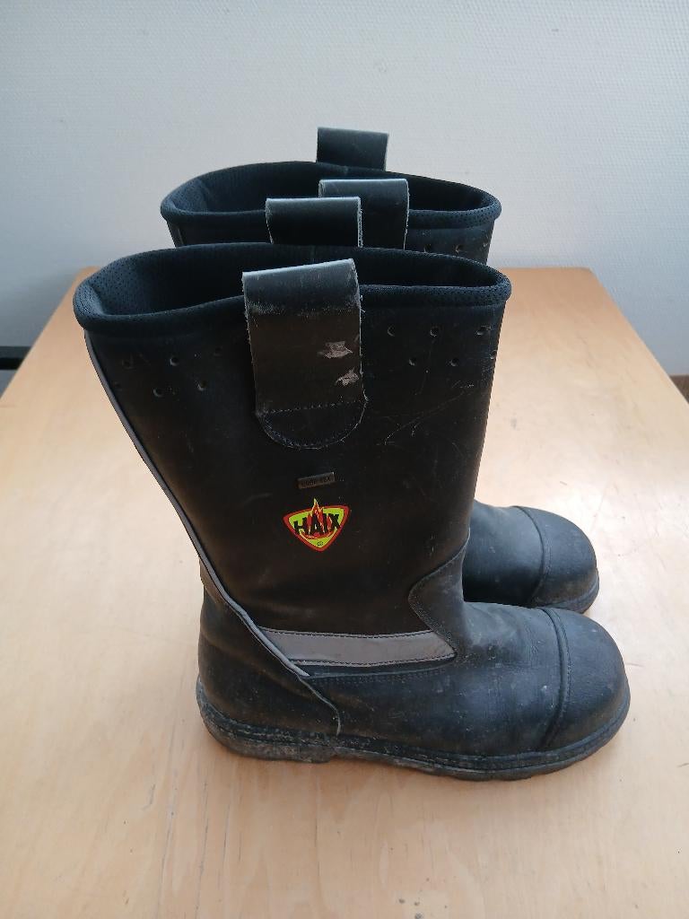 Brandweerlaarzen HAIX (Gore Tex) maat 42 - Est. Franeker, Gebruikt, -, -, Ophalen of Verzenden