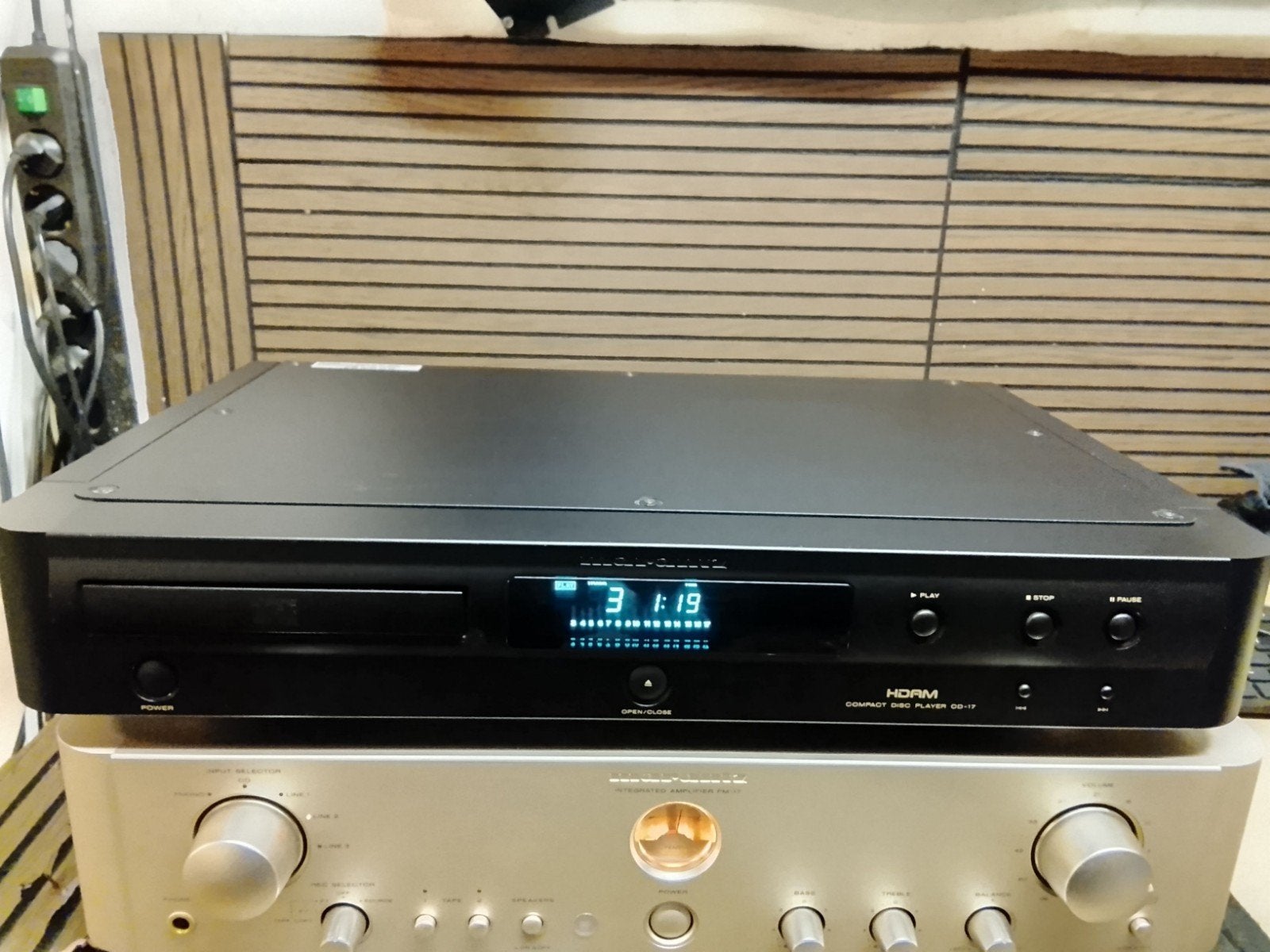 Marantz CD-17 Compact Disc Speler - High-End Audio, Ophalen of Verzenden, Gebruikt, Marantz