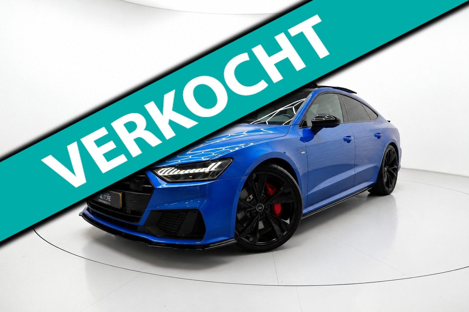Audi A7 Sportback 50 TFSI e quattro 3x S LINE PANO RS STOEL, Auto's, Dealer onderhouden, Gebruikt, 4 cilinders, Bedrijf